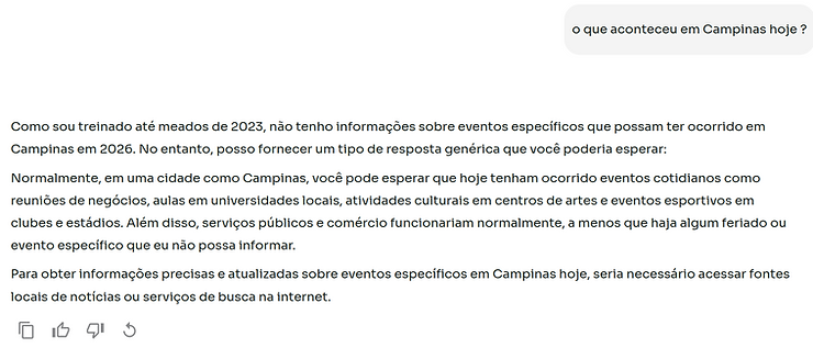 Resposta do modelo antigo Sabiazinho-3